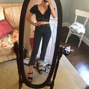 Levi’s, black, size 26